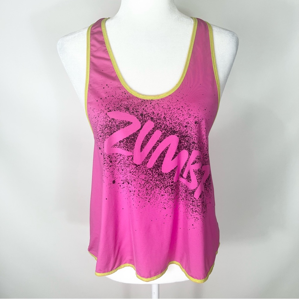 Zumba Racer Back Tank Size Small